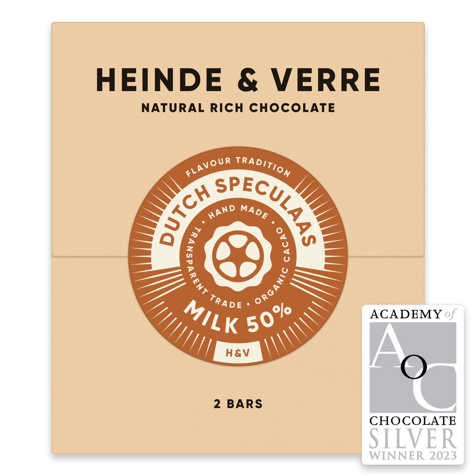 Heinde & Verre Dutch Speculaas 50% šokolaad